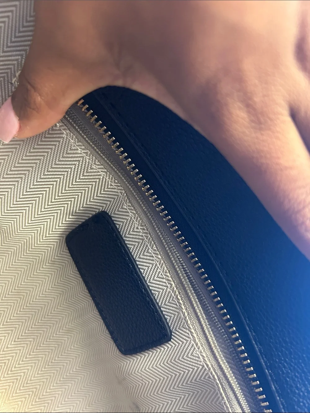 The Tote Bag Black Leather Tote for Men